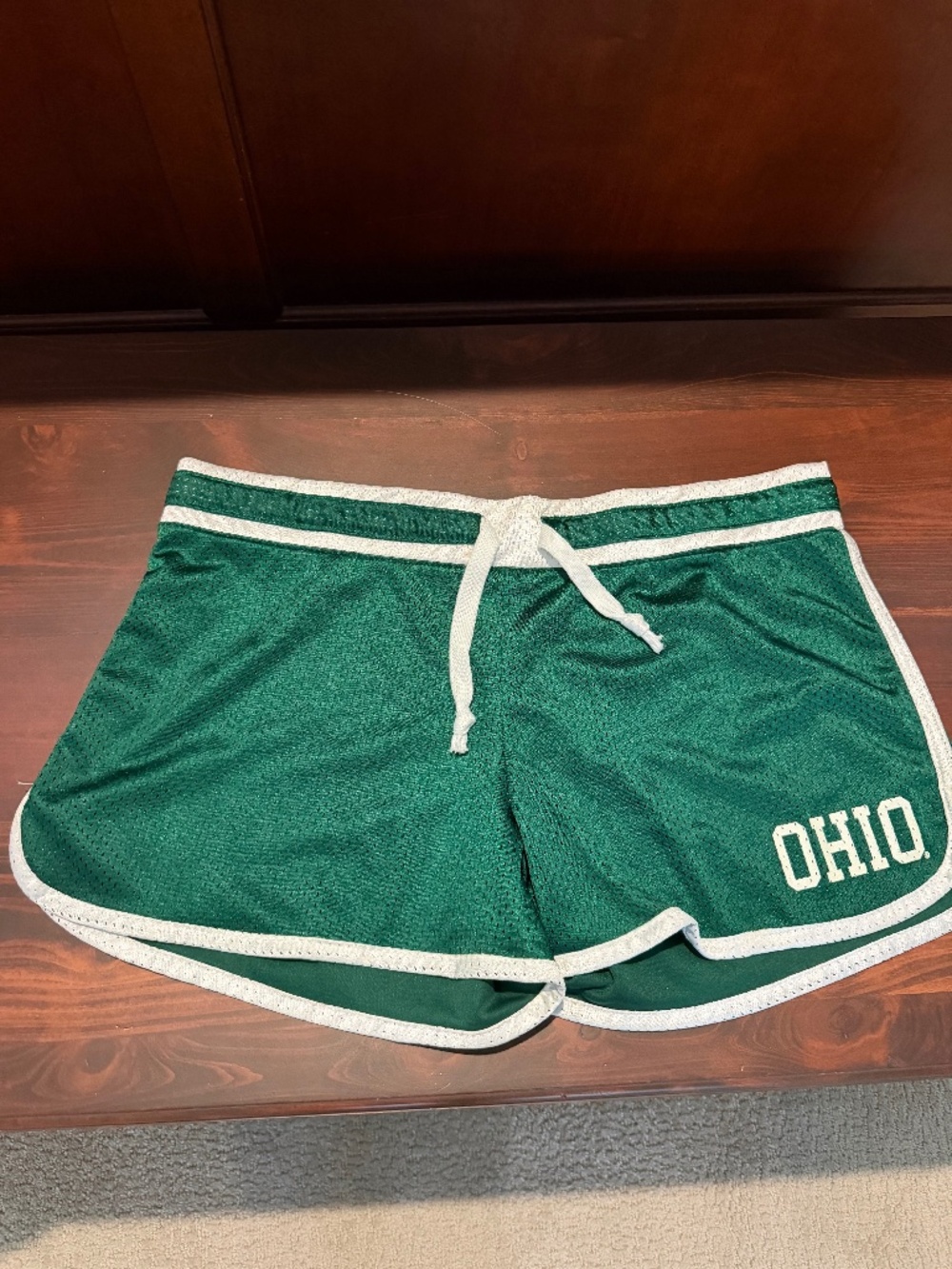 OHIO UNIVERSITY athletic shorts size L 3.5 in inseam NEW W/o tags